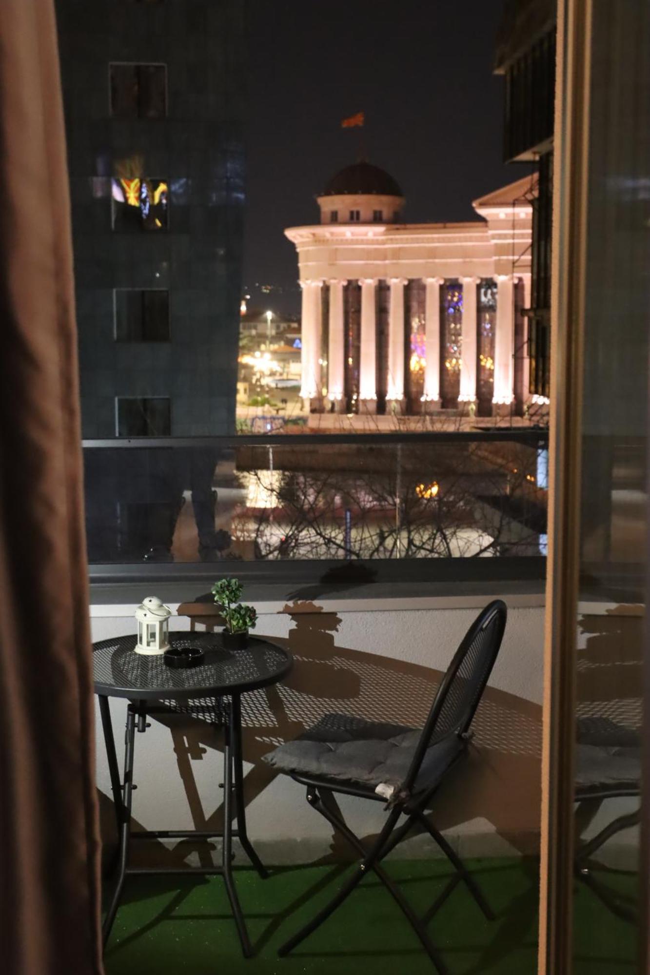 Hotel Macedonia Square Skopje Exteriör bild